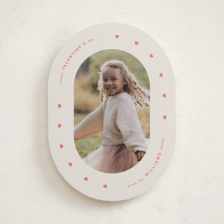 Oval Valentine Valentine's Day Cards