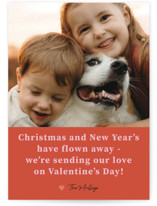 flown away Valentine's Day Cards