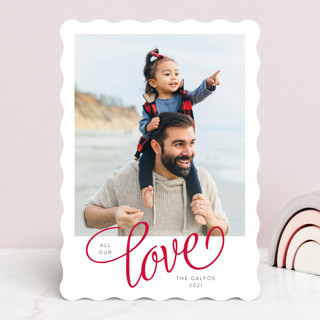 With All Our Love Valentine's Day Cards