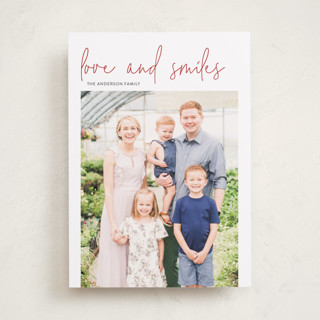 love and smiles Valentine's Day Cards