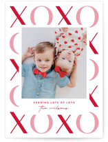 XO Border Valentine's Day Cards