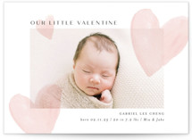 Sheer Love Hearts Valentine's Day Cards