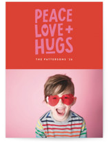 Peace Love Hugs Valentine's Day Cards