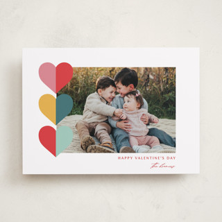 hearts trio Valentine's Day Cards