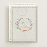 Monogramed Vellum Overlays