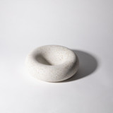 Bubble Catch All (Small) - White Terrazzo Vanity Trays and Dishes