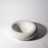 Bubble Catch All (Large) - White Terrazzo Vanity Trays and Dishes