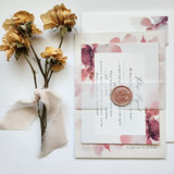 1.5" x 11" Pre-Folded Vellum Jacket for 5"x7" Invitations, Set of 10 Belly Bands
