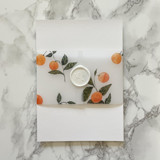 Orange Vellum Belly Band for Invitaitons (25 Pack) Belly Bands