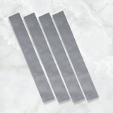 Gray Velvet BellyBands for 5 x 7 Invitations (Set of 25) Belly Bands