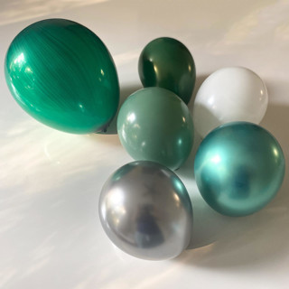 Emerald THICK Balloon Garland Kit (4-6 feet) Balloons