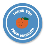 little cutie sticker Baby Shower Stickers