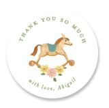 Wave Baby Shower Stickers