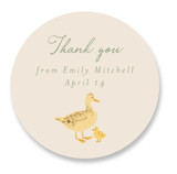 Cottage Life Baby Shower Stickers