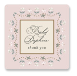 Petal & Pram Baby Shower Stickers