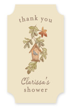 Autumn Harvest Baby Shower Stickers