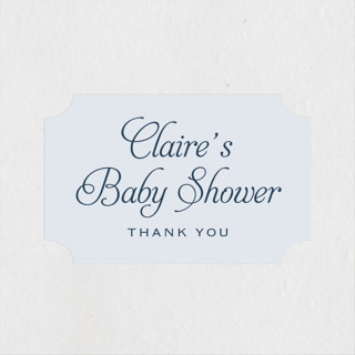 Modernne Baby Shower Stickers