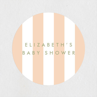 Boardwalk Baby Shower Stickers