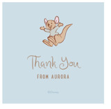 Disney's Winter Pooh Baby Shower Stickers