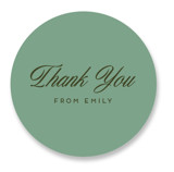 Winter Cabin Baby Shower Stickers