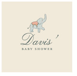 Carousel of Sweet Beginnings Baby Shower Stickers