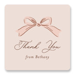 Tea Party Baby Shower Stickers