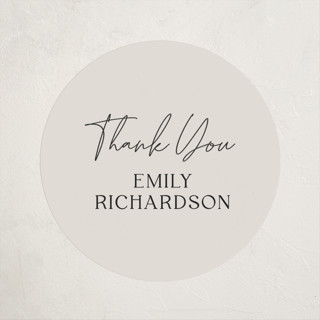 Winter Cottage Baby Shower Stickers