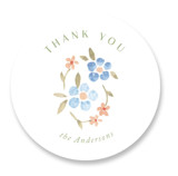 BlueFloralbaby Baby Shower Stickers