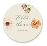 Whimsical Baby Shower Baby Shower Stickers