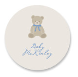 So Beary Cute Baby Shower Stickers