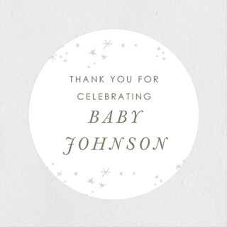 A New Adventure Baby Shower Stickers