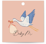 Stamp Baby Shower Favor Tags