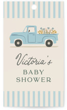 Classic Truck Baby Shower Favor Tags