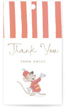 Disney's Dumbo Come One Come All Baby Shower Favor Tags