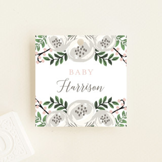 Tea Tin Baby Shower Favor Tags