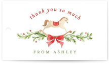 A very merry baby shower Baby Shower Favor Tags