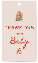 Merry Little Baby Shower Favor Tags