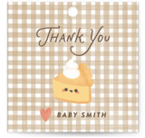 Cutie Pie Baby Shower Favor Tags