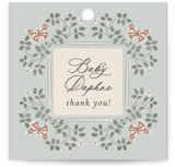 Parisian Roses Baby Shower Favor Tags