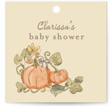 Autumn Harvest Baby Shower Favor Tags