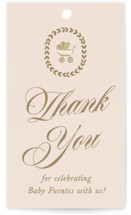 A New Chapter Baby Shower Favor Tags