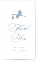 Storybook stork Baby Shower Favor Tags