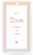 Little Sweetheart Baby Shower Favor Tags