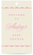 la patisserie Baby Shower Favor Tags
