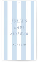 Sail Boats Baby Baby Shower Favor Tags