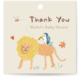 A Little Wild One Baby Shower Baby Shower Favor Tags