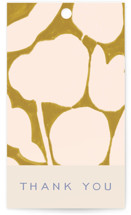 Flora Baby Shower Favor Tags