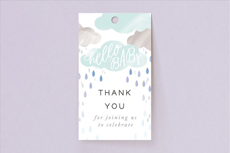 baby shower favor cards