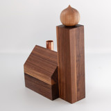 Alpine Church Candle Holders