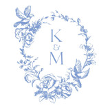 Custom Monogram Wreath... by Teju Reval